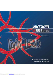 Kicker SSMB6 Benutzerhandbuch