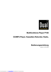 Dual Multifunktions-Player P100 Bedienungsanleitung