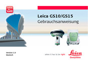 Leica Geosystems GS15 Gebrauchsanweisung