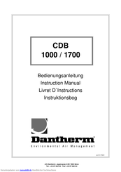Dantherm CDB1700 Bedienungsanleitung