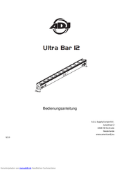 ADJ Ultra Bar I2 Bedienungsanleitung