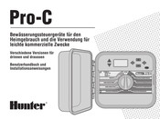 Hunter Pro-C Benutzerhandbuch Und Installationsanweisungen
