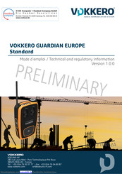 Vokkero ARF8152AA Handbuch