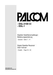 Palcom DSL-1 Bedienungsanleitung