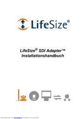 LifeSize SDI Adapter Installationshandbuch