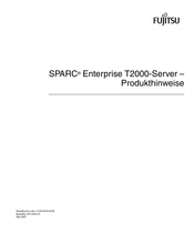 Fujitsu SPARC Enterprise T2000 Handbuch