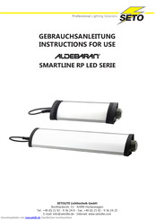 Seto Aldebaran SMARTLINE RP72 LED Gebrauchsanleitung
