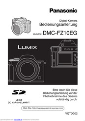 Panasonic Lumix DMC-FZ10EG Bedienungsanleitung