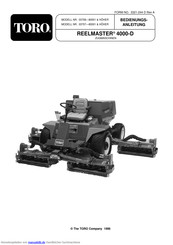 Toro 03706-80001 Bedienungsanleitung