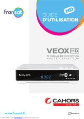 CAHORS Digital veox hd Betriebsanleitung
