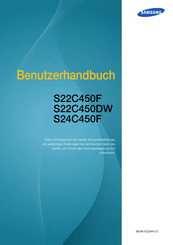 Samsung S24C450F Benutzerhandbuch