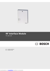 Bosch FK 100 LSN Installationsanleitung