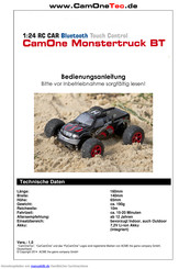 CamOne Monstertruck BT Bedienungsanleitung