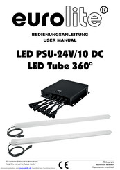 EuroLite LED PSU-24V/10 DC Bedienungsanleitung