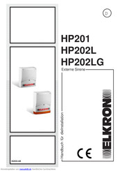 Elkron HP202LG Handbuch