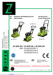 Zipper ZI-RPE 60 Betriebsanleitung