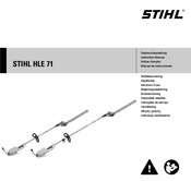 Stihl HLE 71 Gebrauchsanleitung