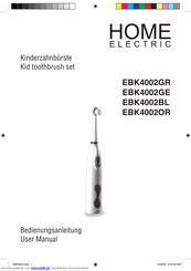 Home electric EBK4002GR Bedienungsanleitung