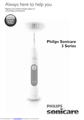 Philips Sonicare 3 Serie Bedienungsanleitung