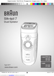 Braun Silk-épil 7 Gebrauchsanweisung