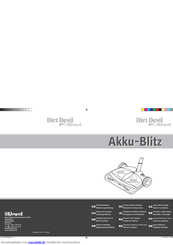 Dirt Devil Akku Blitz Bedienungsanleitung