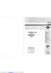 Mesto Ferrox PLUS 3585W Gebrauchsanleitung