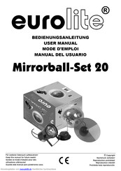 EuroLite Mirrorball-Set 20 Bedienungsanleitung