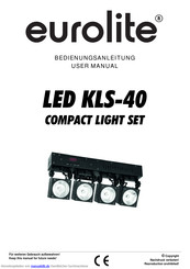 EuroLite LED KLS-40 Bedienungsanleitung