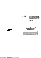 Samsung DVD-H40E Bedienungsanleitung