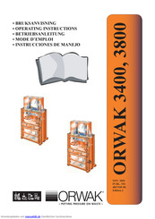Orwak 3800 Betriebsanleitung