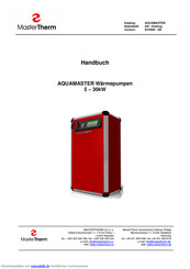 Master Therm AquaMaster Handbuch