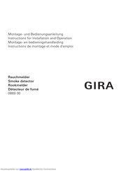 Gira 0869 00 Montageanleitung Und Bedienungsanleitung