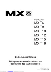 MX T8 Bedienungsanleitung