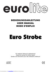 EuroLite Euro Strobe Bedienungsanleitung