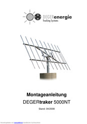 Deger Energie DEGERtraker 5000NT Montageanleitung