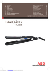 AEG HC 5585 Bedienungsanleitung