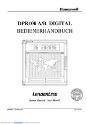 Honeywell DPR100 A/B DIGITAL Bedienerhandbuch