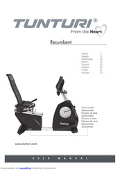 Tunturi Platinum Recumbent Handbuch