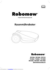 Robomow TC1000 Originale Betriebsanweisungen