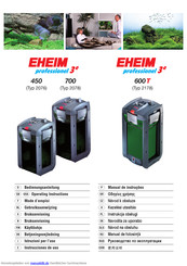 EHEIM professionel 3e 600T Bedienungsanleitung