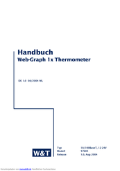 W&T Web-Graph 1x Handbuch