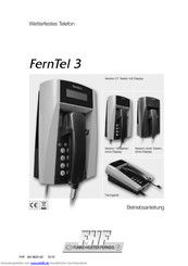 FHF FernTel 3 Betriebsanleitung