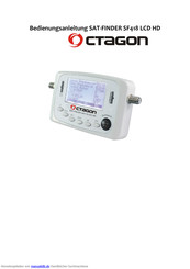 Octagon SF418 LCD HD Bedienungsanleitung