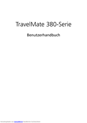 Acer TravelMate 380 Serie Benutzerhandbuch