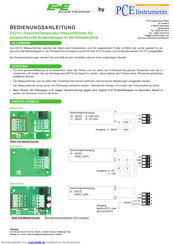 E+E Elektronik EE210 Bedienungsanleitung