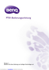 BenQ PT01 Bedienungsanleitung