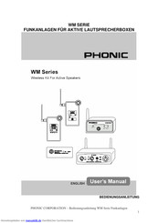Phonic WM70 Bedienungsanleitung