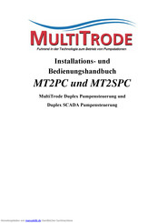 MultiTrode MT2SPC Installations- Und Bedienungshandbuch