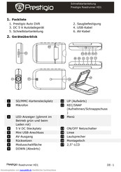 Prestigio Roadrunner HD Schnellstartanleitung