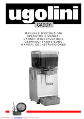 Ugolini CADDY Gebrauchsanweisung